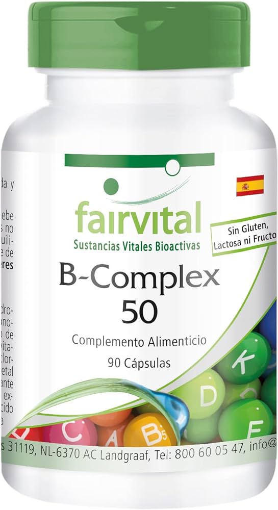 Vitamina B Complex 50 90 Caps. (Fairvital)
