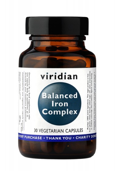 Hierro Balanceado Complex 30 cap veg (Viridian)