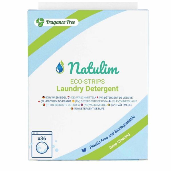 Eco Tiras Detergente Neutro 40 lavad. (Natulim)