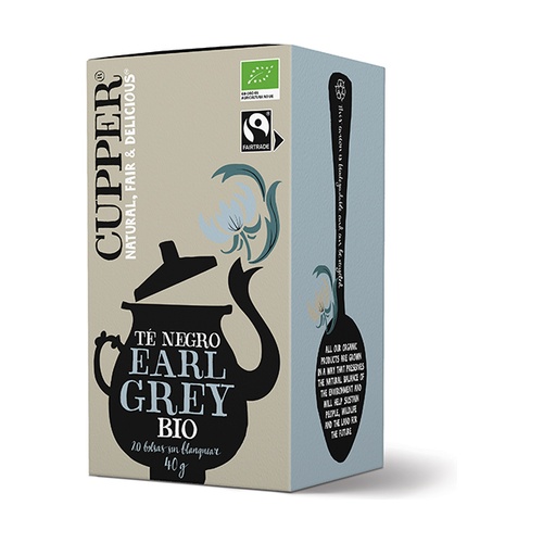 Infusion Earl Grey  Bio 20 Bolsitas (Cupper)