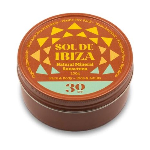 Crema Solar SPF 30 100 Grs. (Sol de Ibiza)