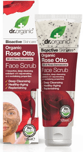 Exfoliante Facial Rose Otto 125 ml. (Dr. Organic)