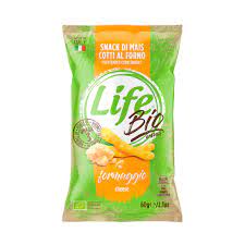 Snacks De Maiz Queso Bio 60 Grs. (LifeBio)