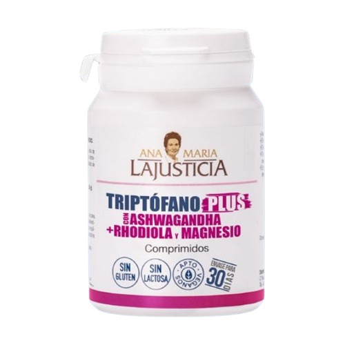 Triptofano Plus Ashwag. Rodiola y Mag. (Ana Mª Lajusticia)