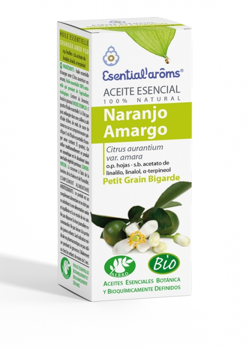 Aceite Esencial Naranjo Amargo Bio10 Ml. (Esential Aroms)