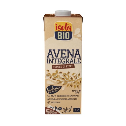Bebida Avena Integral Bio 1 Ltr. (IsolaBio)