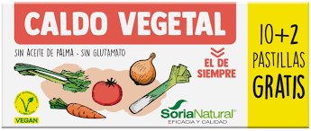Caldo Vegetal 10+2 Pastillas (Soria)