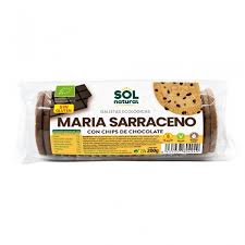 Galletas Maria Sarraceno Chips Chocolate 200 Gr. (Sol Natural)