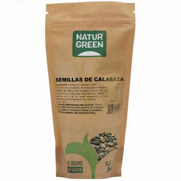 Semillas De Calabaza Bio 350 Grs. (Naturgreen)