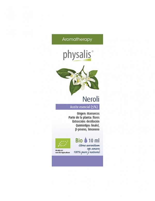 Aceite Esencial Neroli 10 ml. Bio (Physalis) 