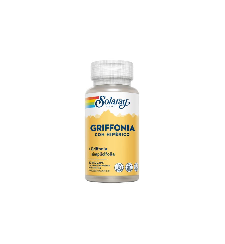 Griffonia con Hiperico 30 Caps. (Solaray)