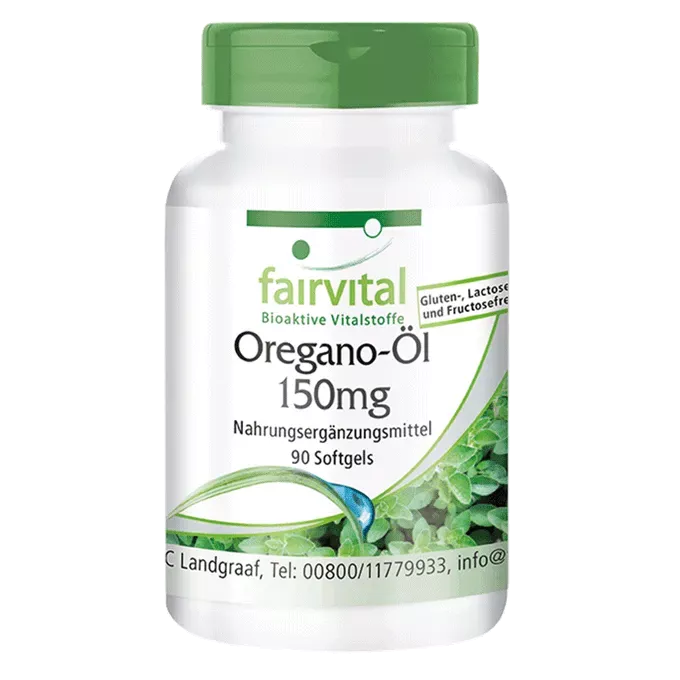 Aceite De Orégano 90 Perlas (Fairvital)
