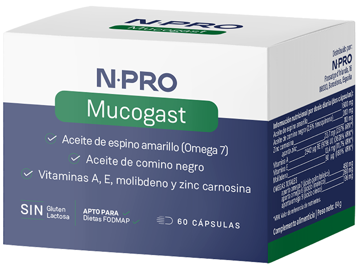 Mucogast 60 Caps. (N Pro) 