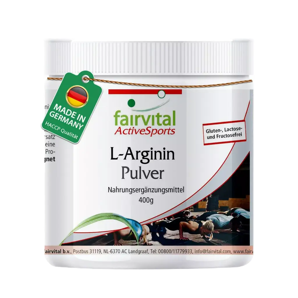 L Arginina polvo 400 Grs. (Fairvital) 
