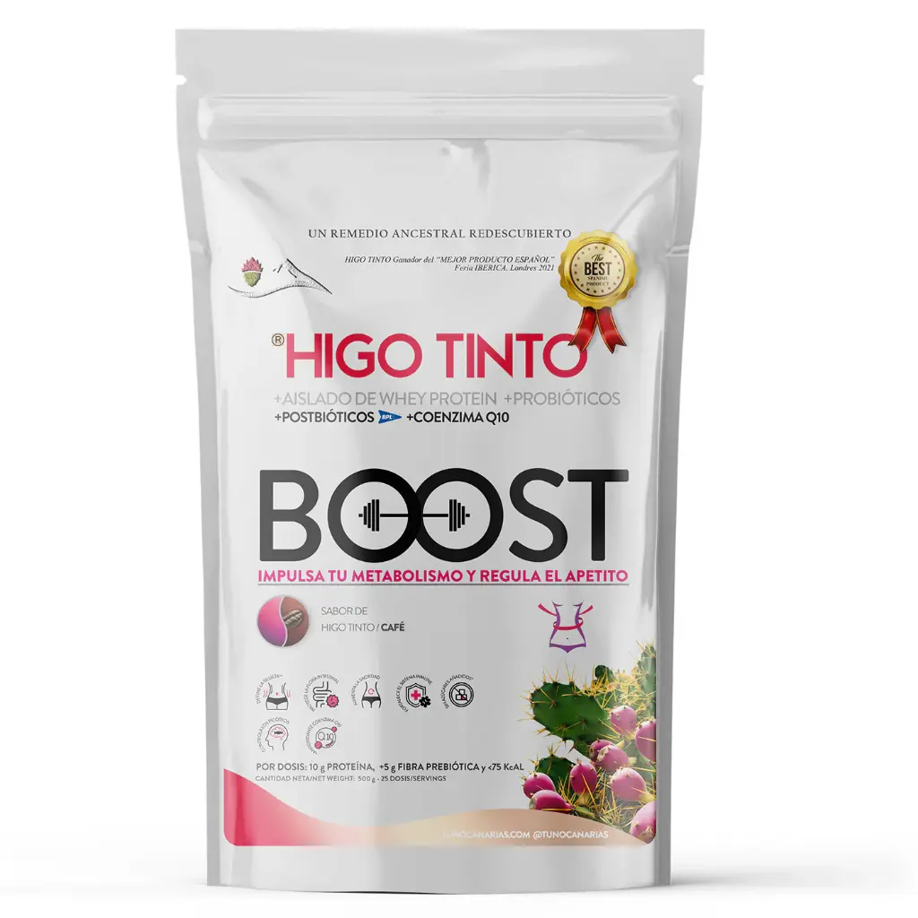 Higo Tinto Boost Vainilla 500 Grs. (Tuno Canarias) 