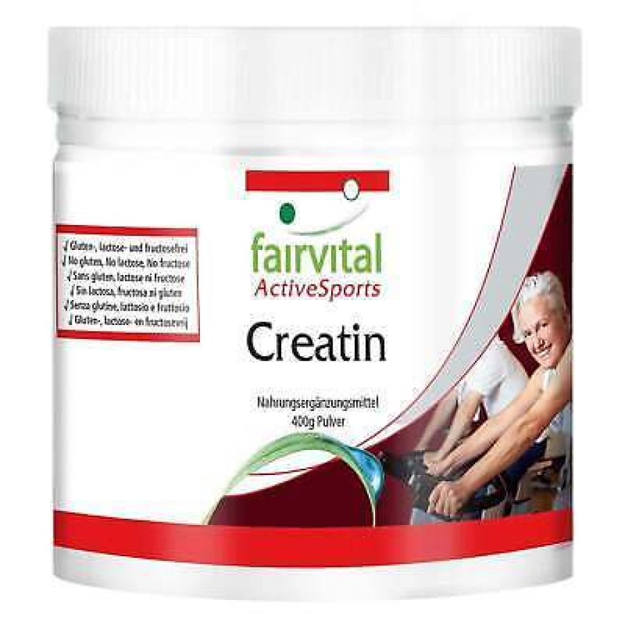 Creatina Pura polvo 400 Grs. (Fairvital)