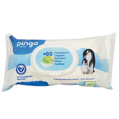 Toallitas Humedas Bebe 80 Ud. (Pingo)