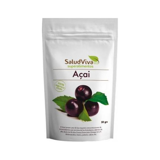 Acai En Polvo Bio 50 Grs. (Salud Viva)