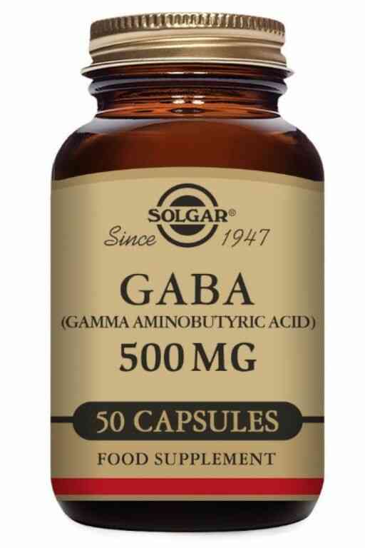 Gaba 500 Mg. 50 Cáps.(Solgar)
