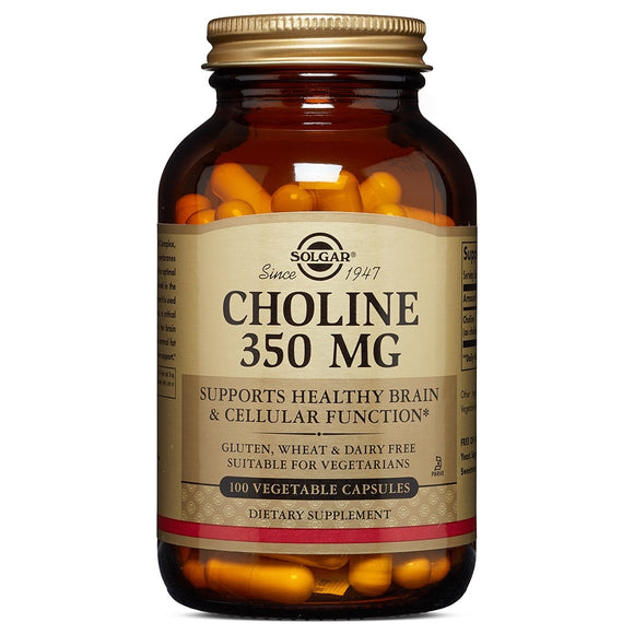 Colina 350 Mg. 100 Cáps. (Solgar)
