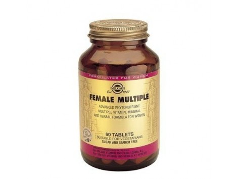 Female Multiple 60 Comp. (Solgar) "Complejo Mujer"