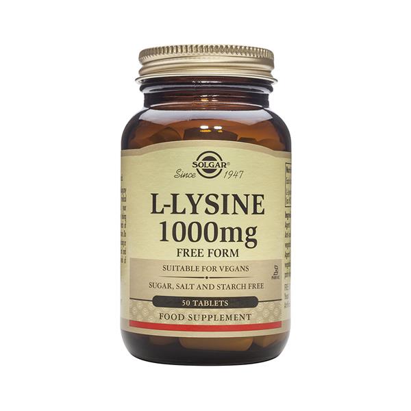 L-Lisina 1000 Mg 50 Tabl. (Solgar)
