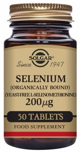 Selenio 200 Mg 50 Caps. (Solgar)