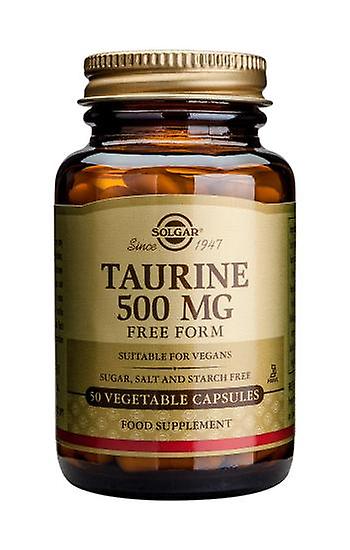 Taurina 500 Mg. 50 Cáps. (Solgar)