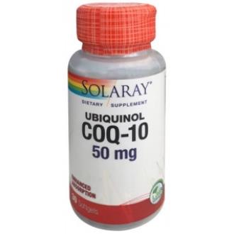 Ubiquinol Co-Q10 30 Caps. 50Mg. (Solaray)