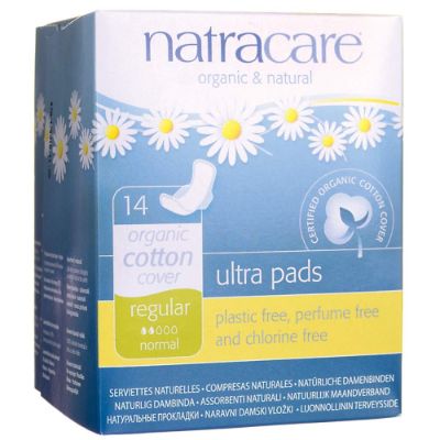 Compresa Regular C/Alas 14 Und. (Natracare)