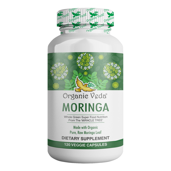 Moringa 120 Caps. (Organic Veda)