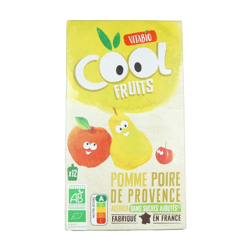 Cool Fruits Manzana-Pera Individual 90 Grs. (Kalibio)