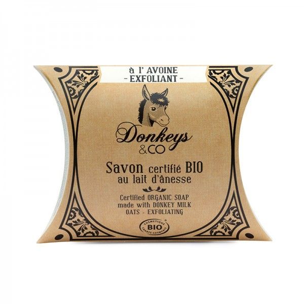 Jabon Leche De Burra Bio Avena Y Limon 100Gr (Donkeys Y Co)