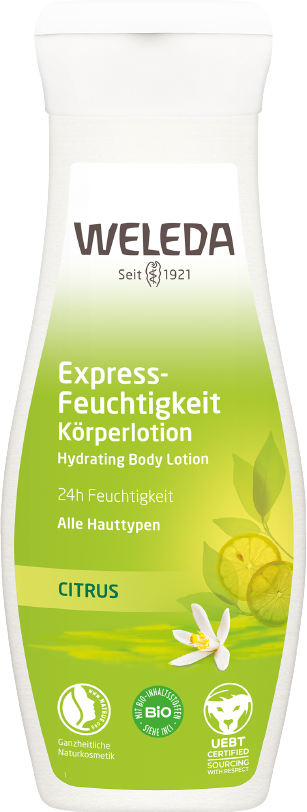 Leche Corporal Hidrat. Express Citrus 200 Ml. (Weleda)