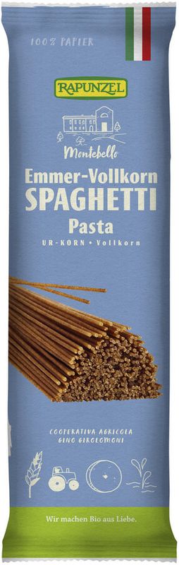 Espagueti Integral De Escanda  500 Gr. (Rapunzel)