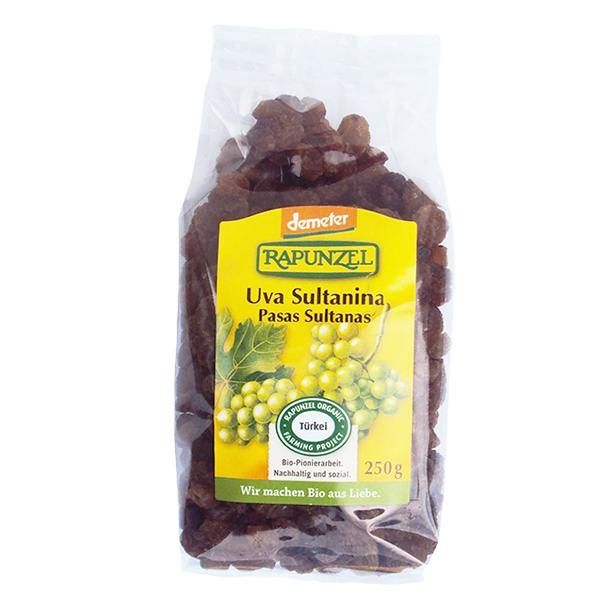 Pasas Sultanas 250 Grs. (Rapunzel)