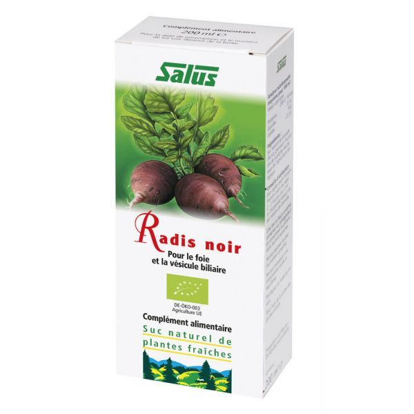 Jugo Rabano Negro Bio 200 Ml. (Salus)