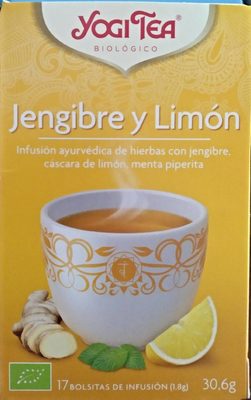 Yogi Tea Jengibre Limon 17 Bolsitas