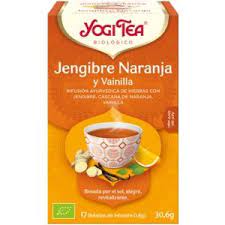 Yogi Tea Jengibre Naranja Vainilla 17 Filtros
