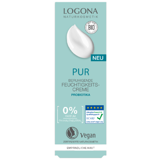 Crema Hidratante *Pur Calmante* S/Perfume Free 50 Ml. (Logona)
