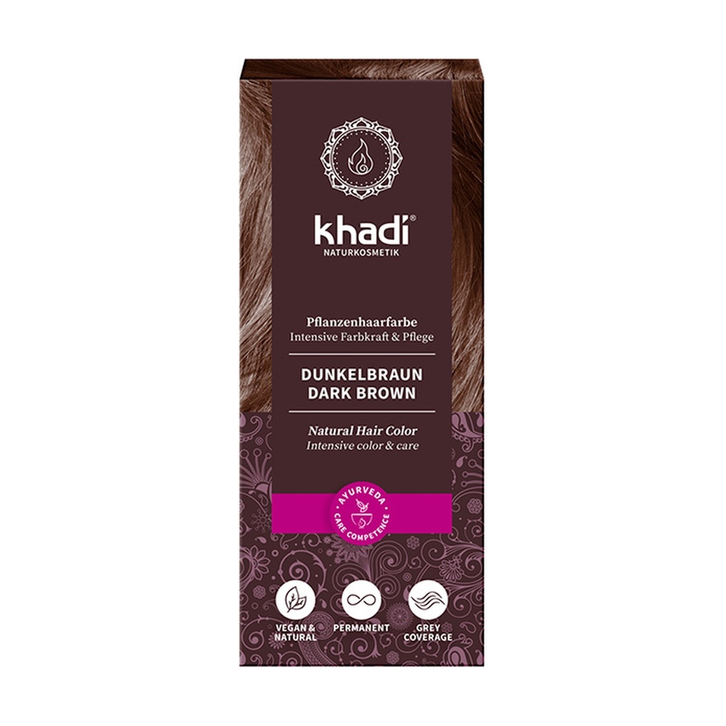 Herbal Color Castaño Oscuro (Khadi)