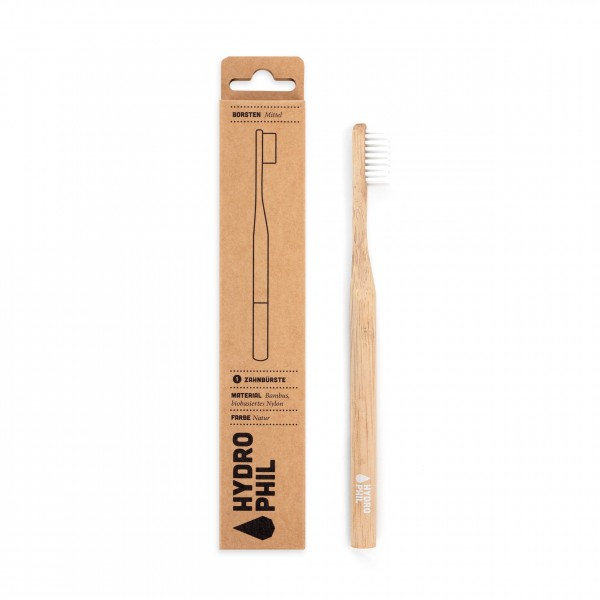 Cepillo Dental Bambu Nylon Natural Adulto