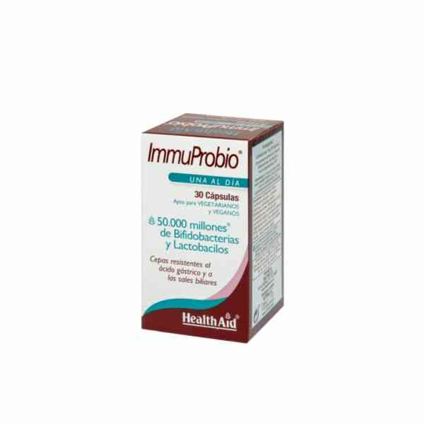 Inmuprobio 50 Mil Millones De Probioticos 30 Cáps. (Health Aid)