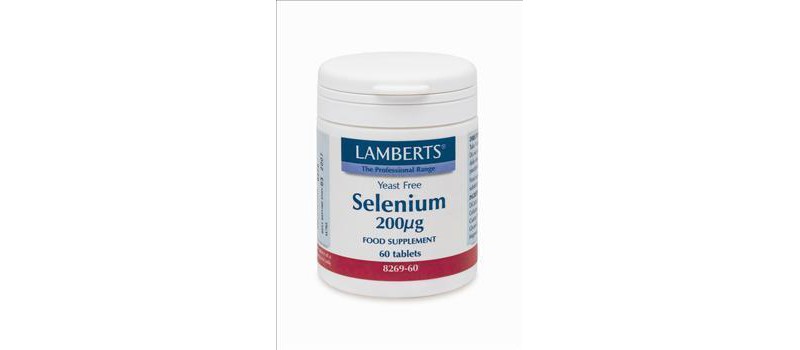 Selenio 200 Mcg. 60 Comp. (Lamberts)