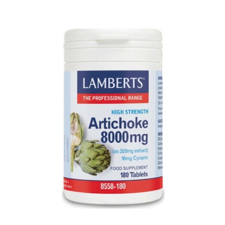 Artichoke  Extracto De Alcachofa 180Tab.8000 Mg (Lamberts)