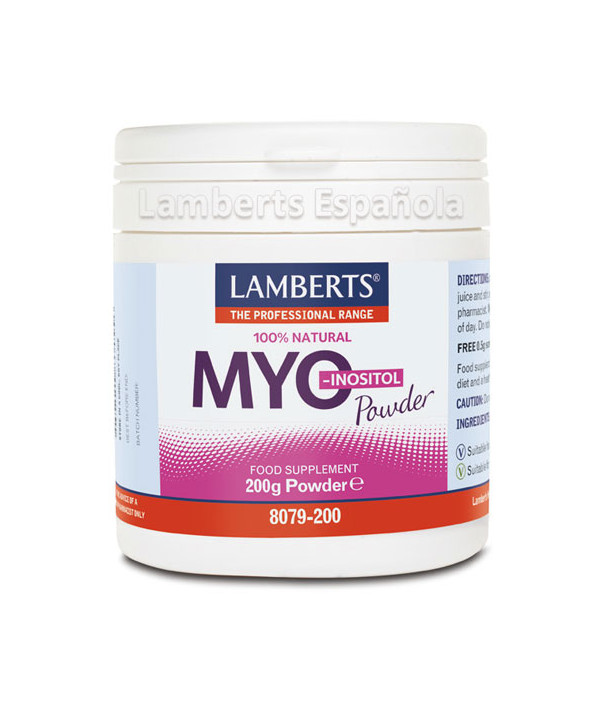 Myo Inositol Polvo 200 Grs. (Lambert)