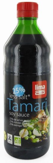 Tamari 25% Menos De Sal 250 Ml. (Lima)