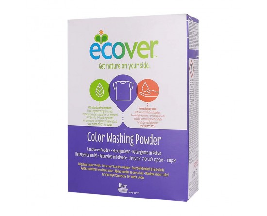 Detergente Color Polvo 1.200Kg. (Ecover)
