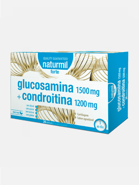 Glucosamina  Condroitina Forte 20Ampollas (Naturmil)