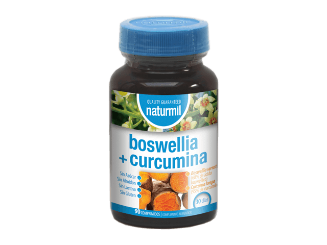 Boswelia + Curcumina 90 Comp.(Naturmil)